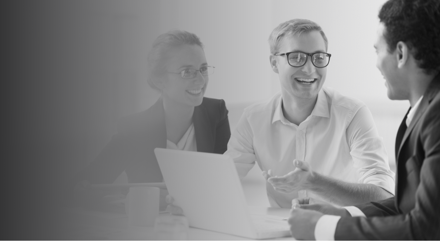 Calnetic team members in a client meeting